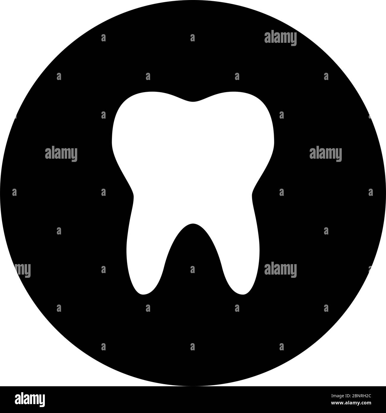 Motif graphique vectoriel d'icône de dents de dentiste. Idéal pour les icônes, les panneaux, les symboles, les autocollants, les étiquettes, les arrière-plans, le fond, la bannière, l'affiche, etc Illustration de Vecteur