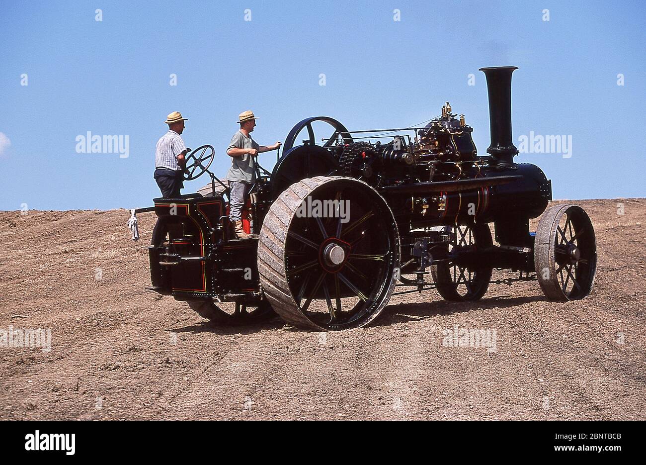Moteurs de traction au salon Welland Steam 2000 Banque D'Images