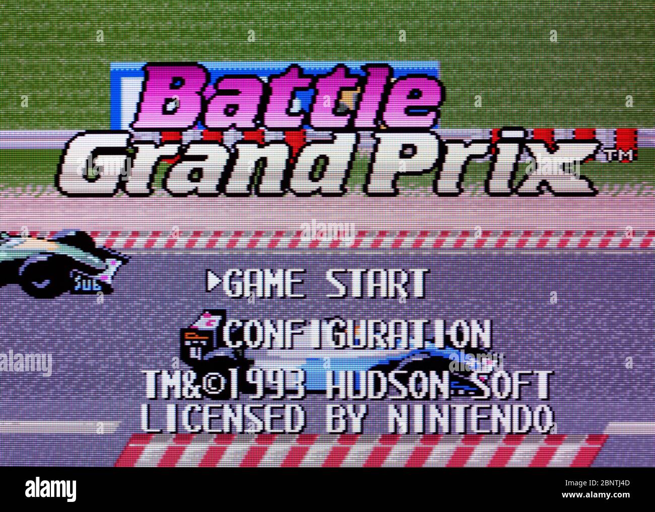 Battle Grand Prix - SNES Super Nintendo - usage éditorial seulement Banque D'Images