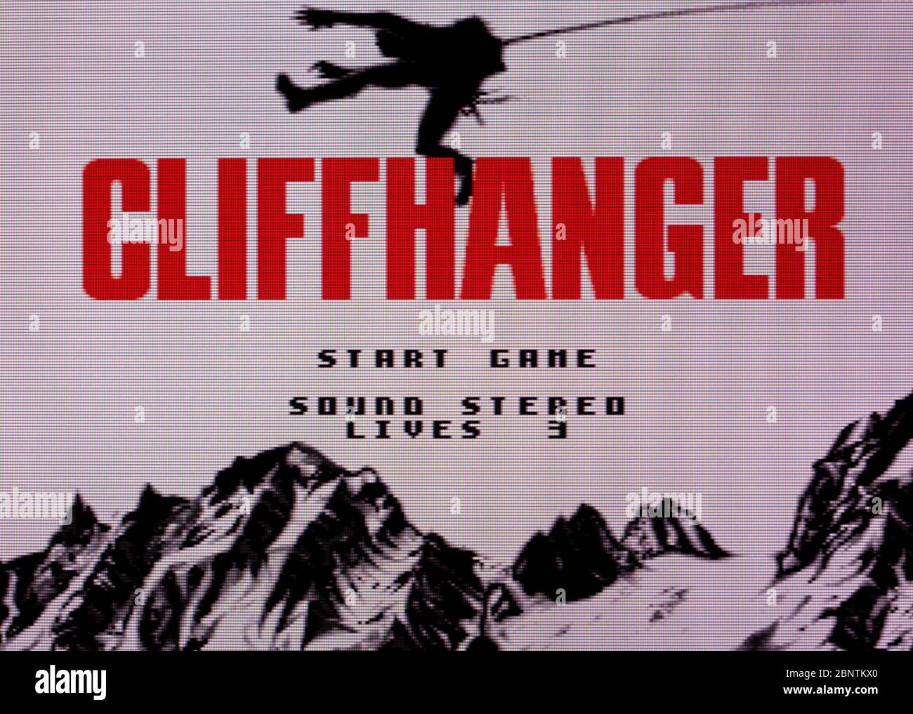 Cliff hanger Banque de photographies et d’images à haute résolution