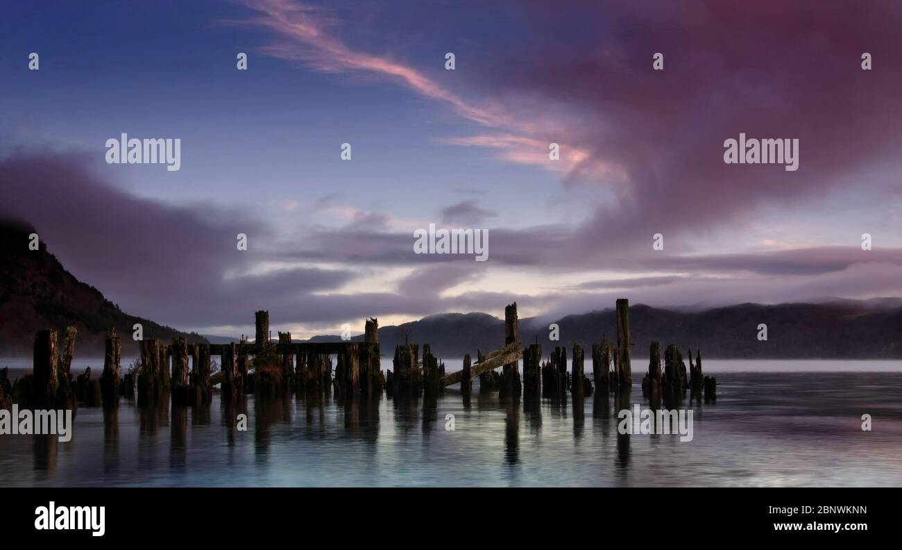 Loch Ness, Ecosse Banque D'Images