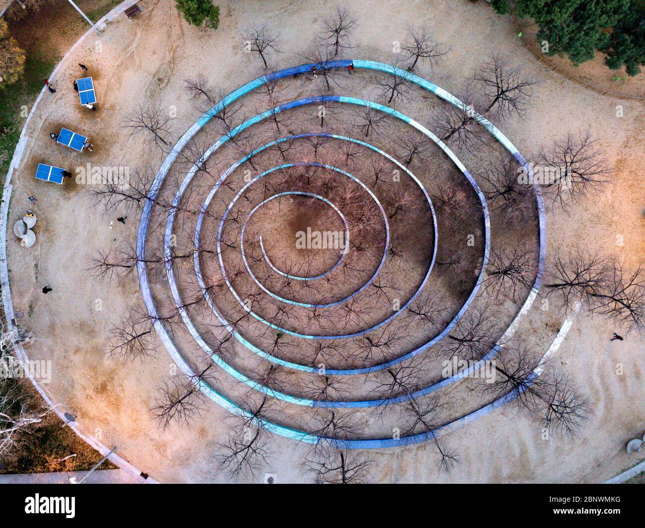 Parque De La Estacion Del Norte Banque d'image et photos Alamy