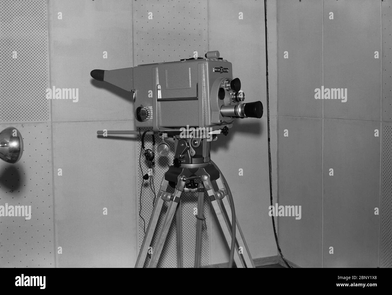 Orthikon caméra de télévision, 1957 par Archives of the Finnish Broadcasting Company YLE Banque D'Images