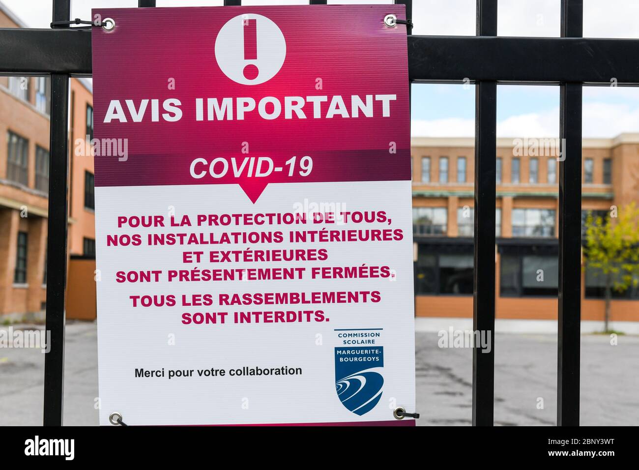 école fermée Banque de photographies et d’images à haute résolution Alamy