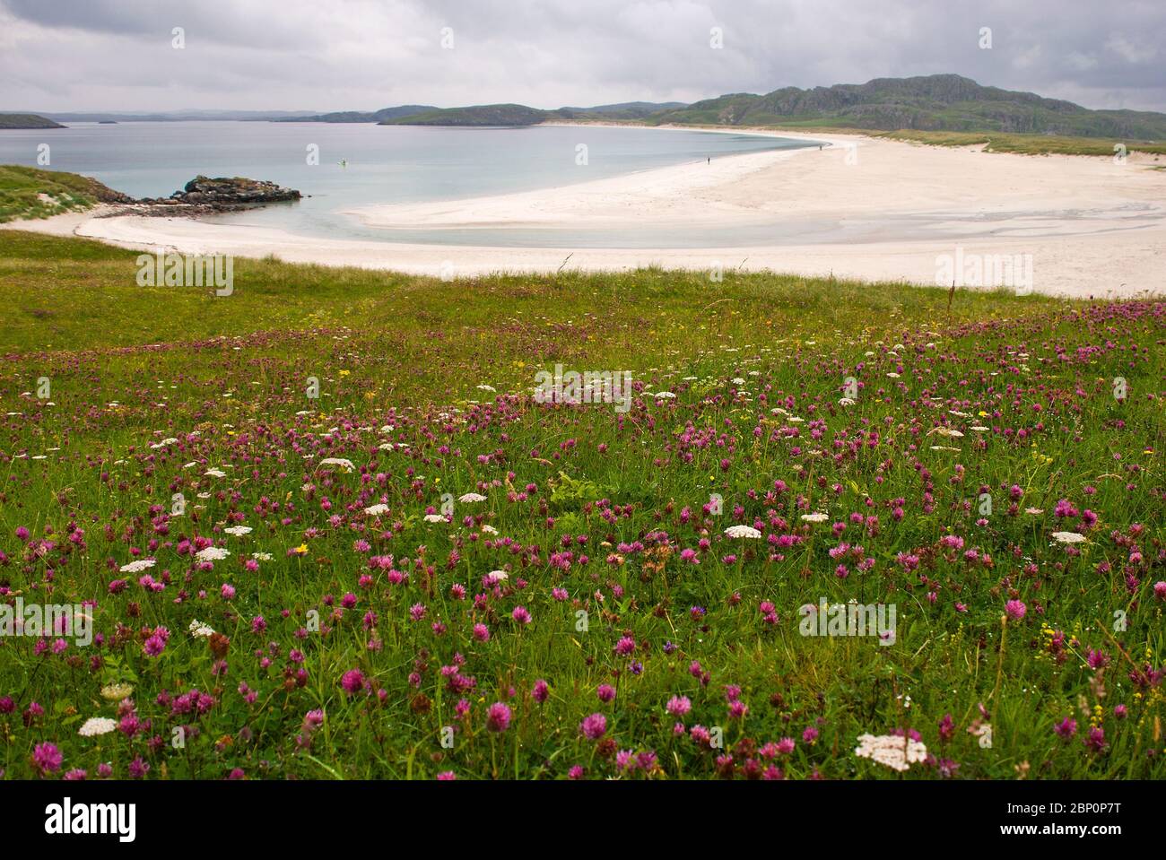 Valtos Beach, Uig, île de Lewis Banque D'Images