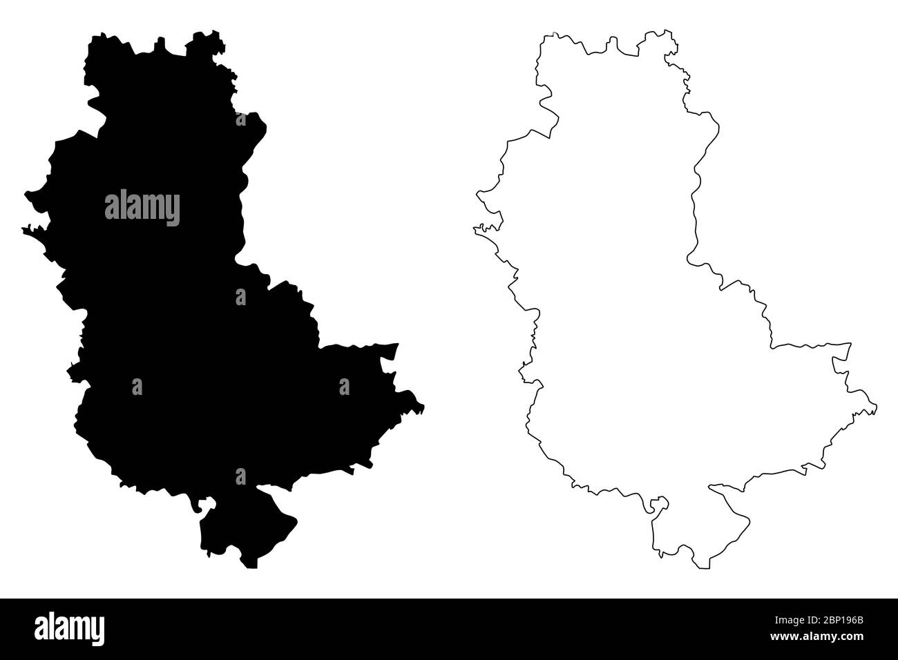 Département du Rhône (France, République française, Auvergne-Rhône-Alpes, ARA) carte illustration vectorielle, croquis à tracer carte du Rhône Illustration de Vecteur