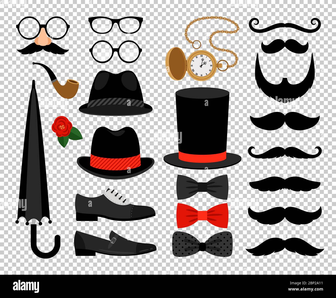 Mustache Collection Banque d'image et photos - Alamy
