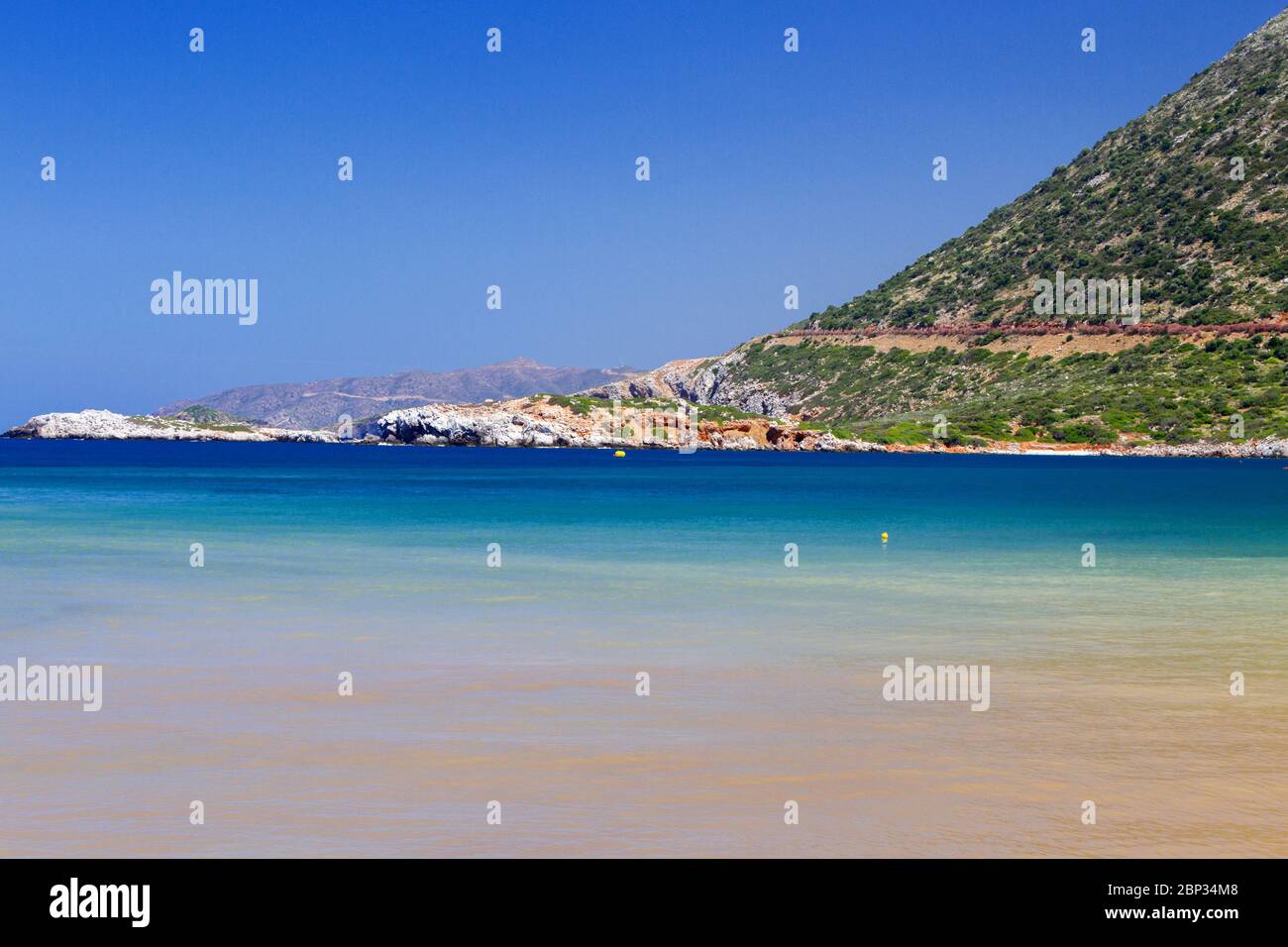 Plage de Bali, dans la région de Rethymno, île de Crète, Grèce, Europe  Photo Stock - Alamy