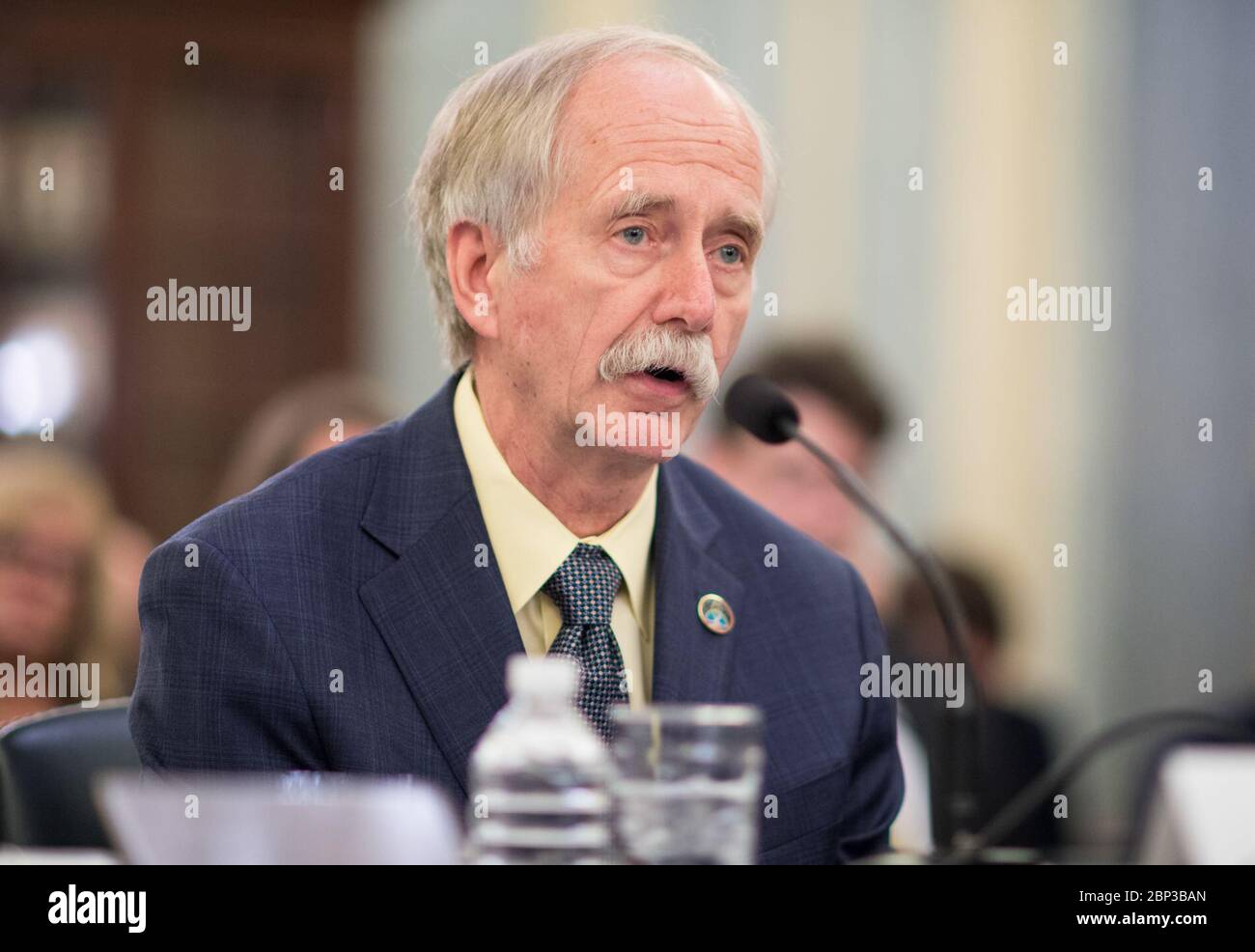 Le 16 mai 2018, William Gerstenmaier, administrateur associé de la NASA, a témoigné à une audience du sous-comité sénatorial sur l'avenir de la Station spatiale internationale, discutant des perspectives de l'administration sur l'exploration spatiale. Banque D'Images Le 16 mai 2018, William Gerstenmaier, administrateur associé de la NASA, a témoigné à une audience du sous-comité sénatorial sur l'avenir de la Station spatiale internationale, discutant des perspectives de l'administration sur l'exploration spatiale. Banque D'Images
