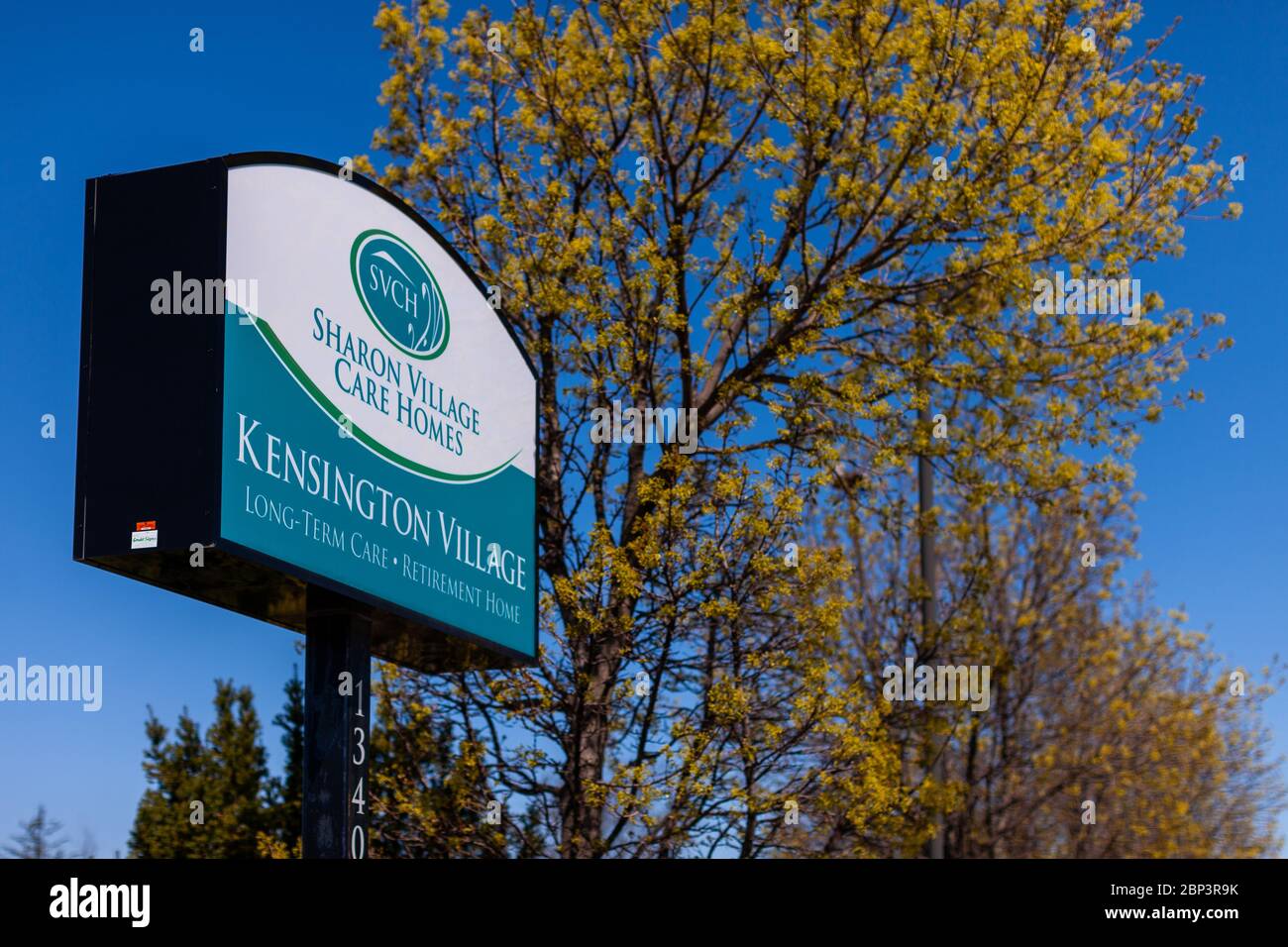 London, Canada - 13 mai 2020. Brian Bobbie était une infirmière autorisée qui travaillait au centre de soins de longue durée de Kengston Village, à Londres. Il est le premier de l'Ontario Banque D'Images