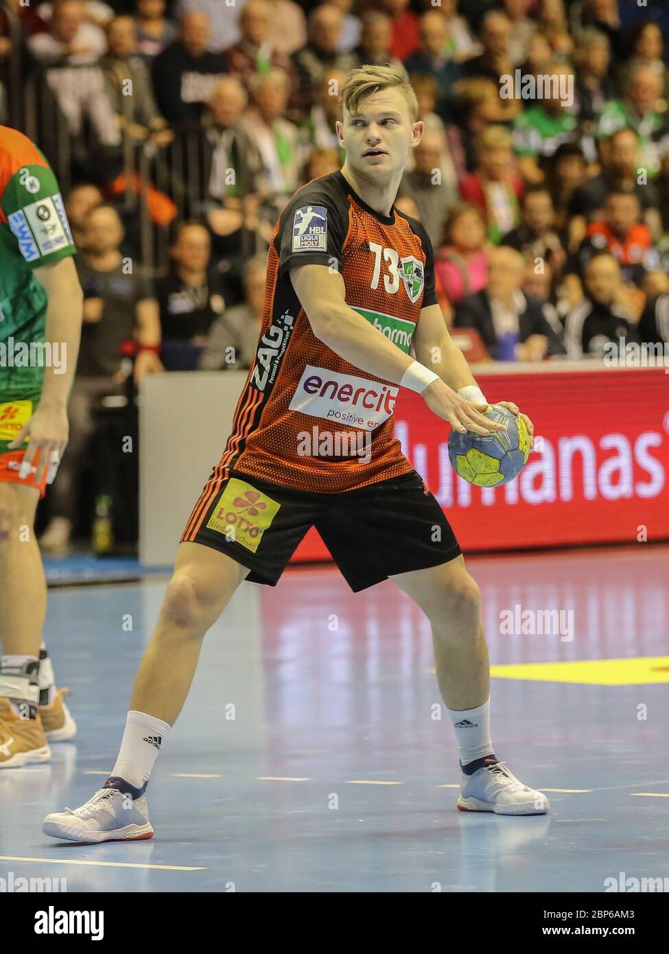 Joueur de handball allemand Timo Kasten, TSV Hannover-Burgdorf Liqui Moly HBL, saison 2019-20 Banque D'Images