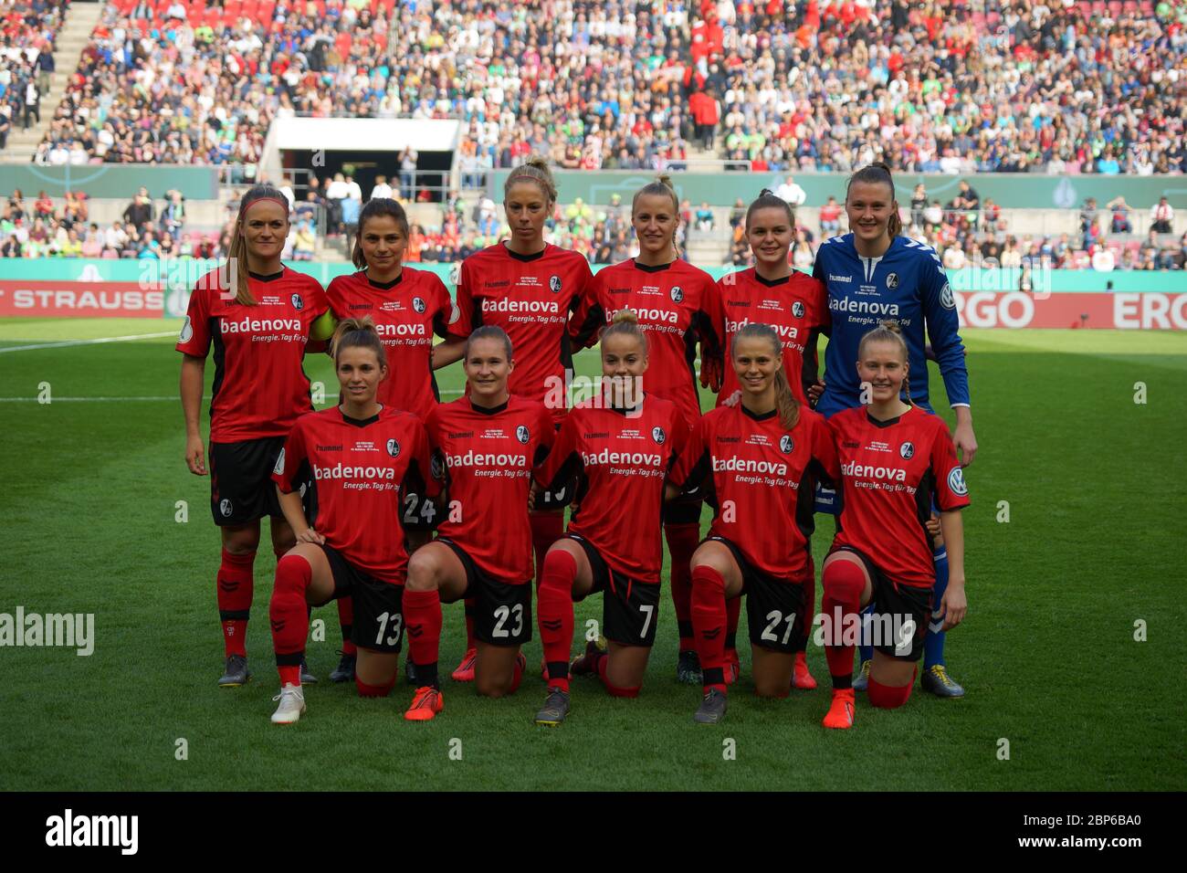 Finale de la coupe DFB femmes: VFL Wolfsburg vs SC Freiburg Banque D'Images