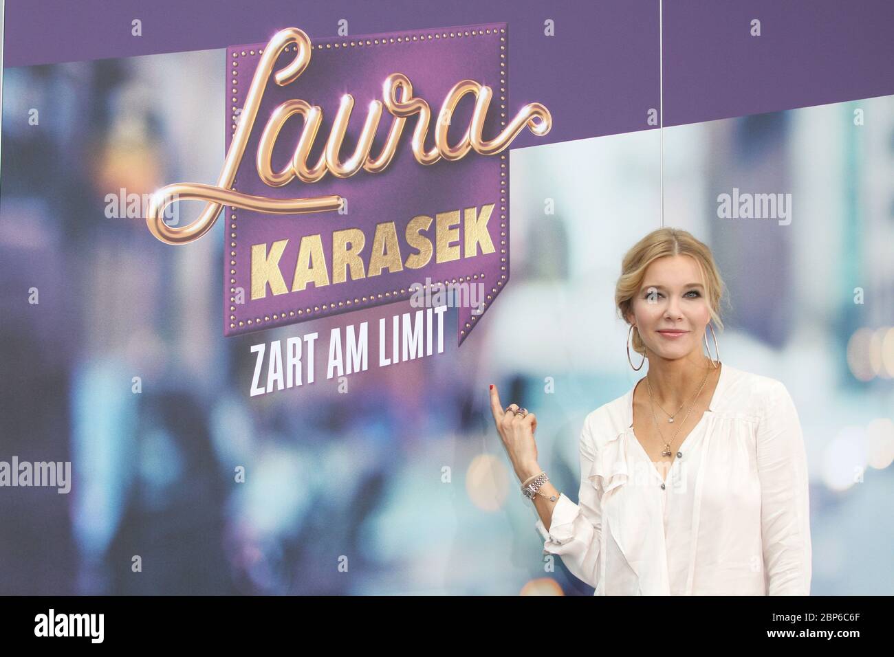 Laura Karasek,présentation du nouveau spectacle Zart à la limite,ZDF Hamburg,16.05.2019 Banque D'Images
