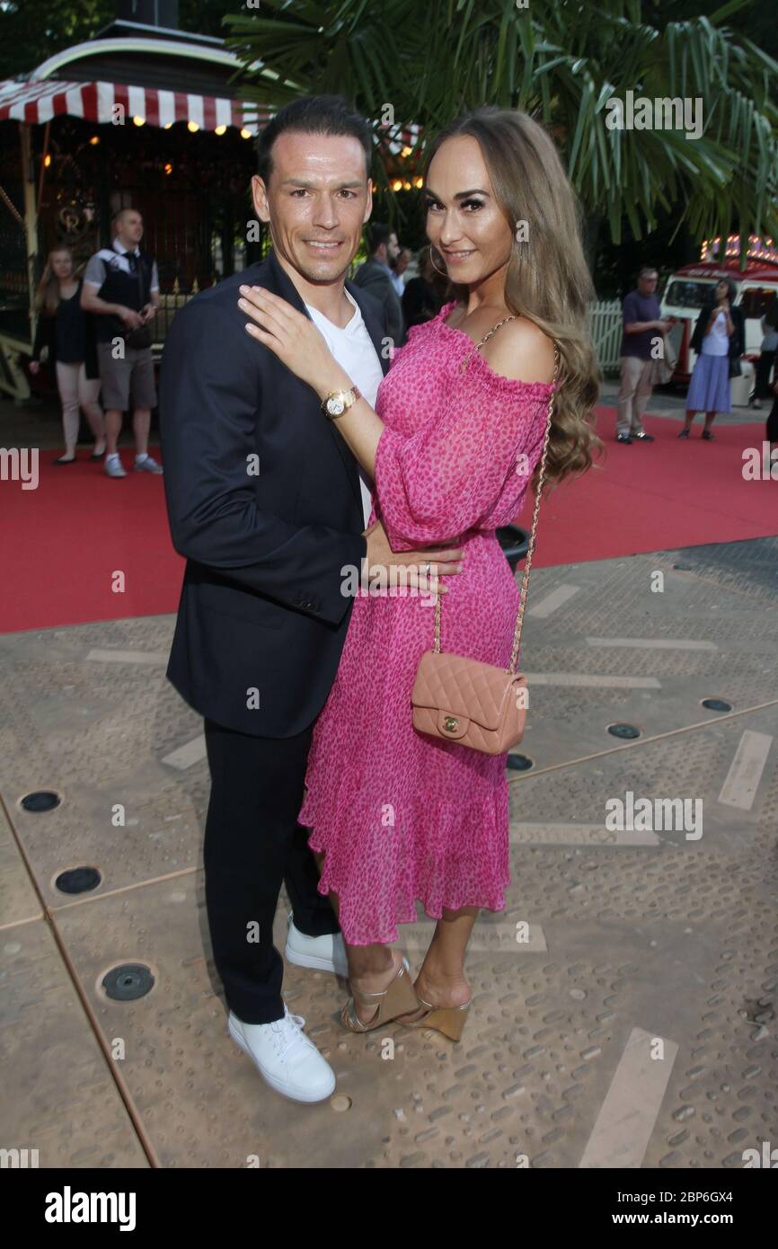 Piotr Trochowski,Melanie Tiburtius,Premiere Circus Roncalli,Moorweide Hamburg,07.06.2019 Banque D'Images