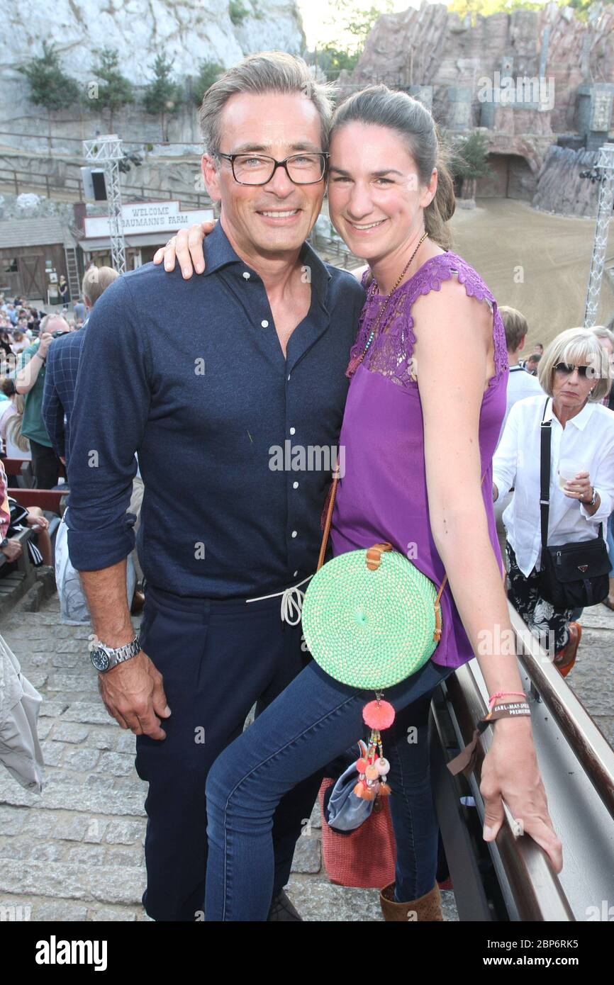 Jan Soniok & Nadine, première Karl May Festspiele Bad Segeberg, 29.06.2019 Banque D'Images