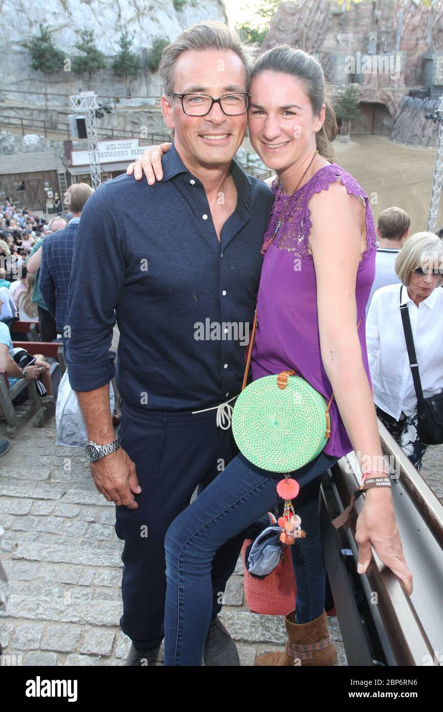 Jan Soniok & Nadine, première Karl May Festspiele Bad Segeberg, 29.06.2019 Banque D'Images