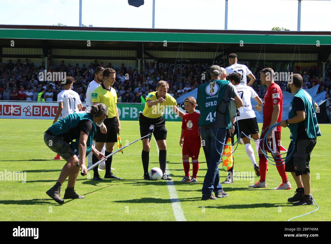 DFB-Pokal 19/20 1 HR: FC 08 Villingen - Fortuna Düsseldorf Banque D'Images