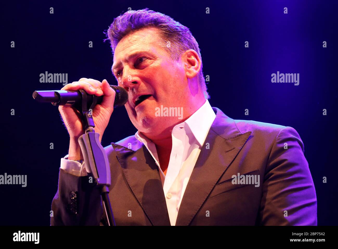 Tony Hadley - Ballet Spandau, Parkfest, Stadtpark, Waltrop, 23.08.2019 Banque D'Images