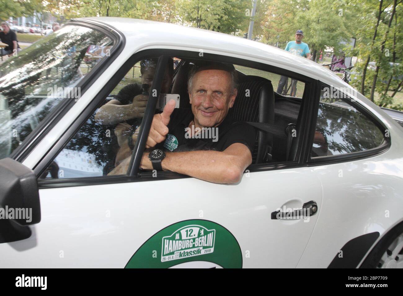 Hans Joachim KLEGRE,Porsche 911 Carrera Clubsport,Auto Bild Hamburg Berlin Klassik,Ballinstadt,31.08.2019,Hambourg Banque D'Images