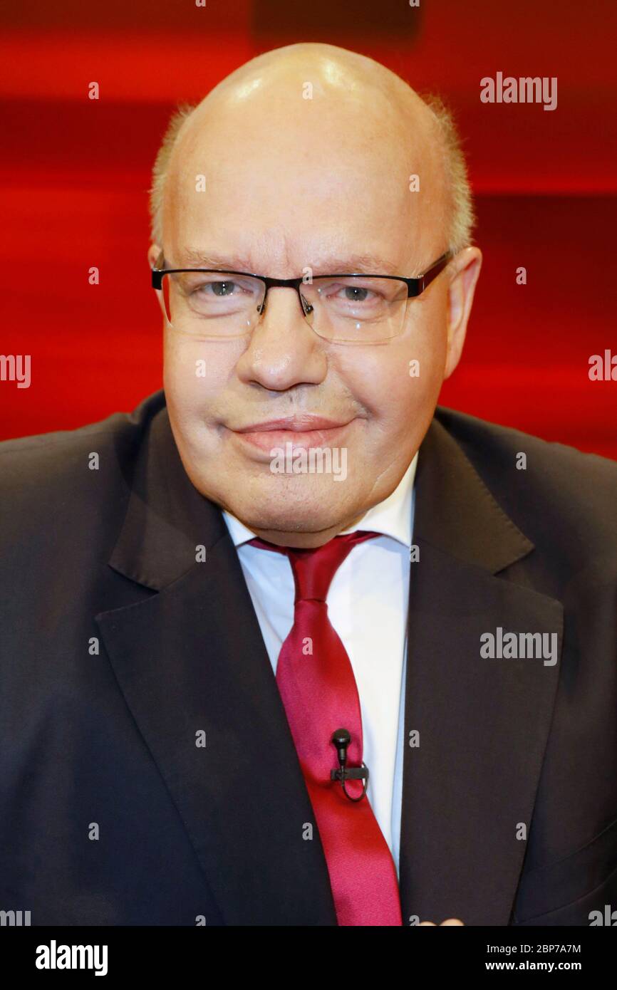 Peter Altmaier,CDU,Ministre fédéral de l'économie,Hart but Fair,WDR Fernsehnstudio B,Koeln,17.09.2019 Banque D'Images