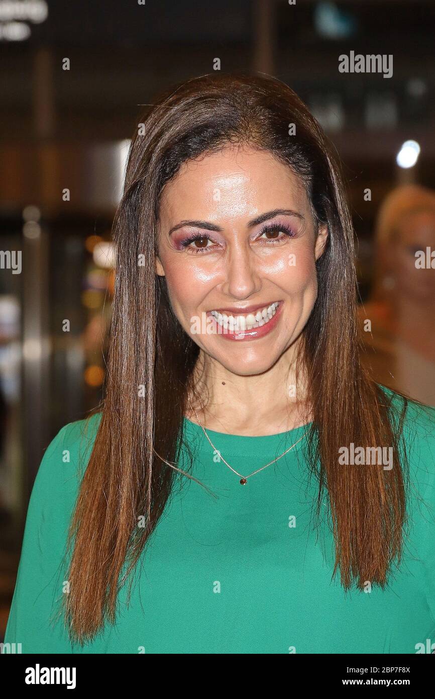 Anastasia Zampounidis, shopping nocturne à AEZ, Hambourg, 25,2019 oct Banque D'Images