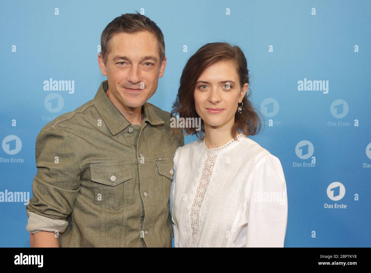 Volker Bruch, Liv Lisa Fries, ARD Jahrespressekonferenz, Nordevent, Hambourg, 03.12.2019 Banque D'Images