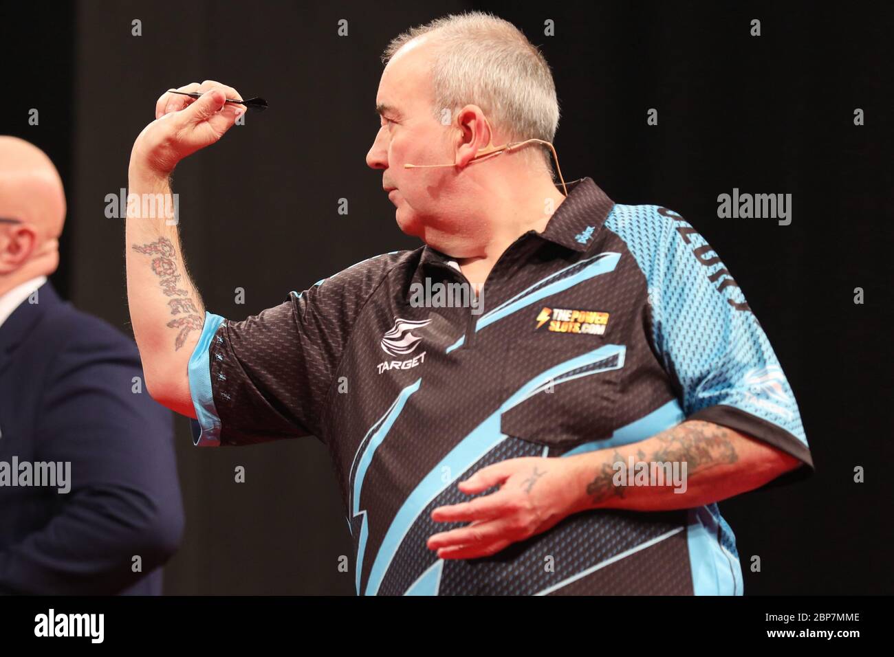 Phil Taylor - The Power, World Darts Gala, Westfalen Halle, Dortmund, 07.12.2019 Banque D'Images