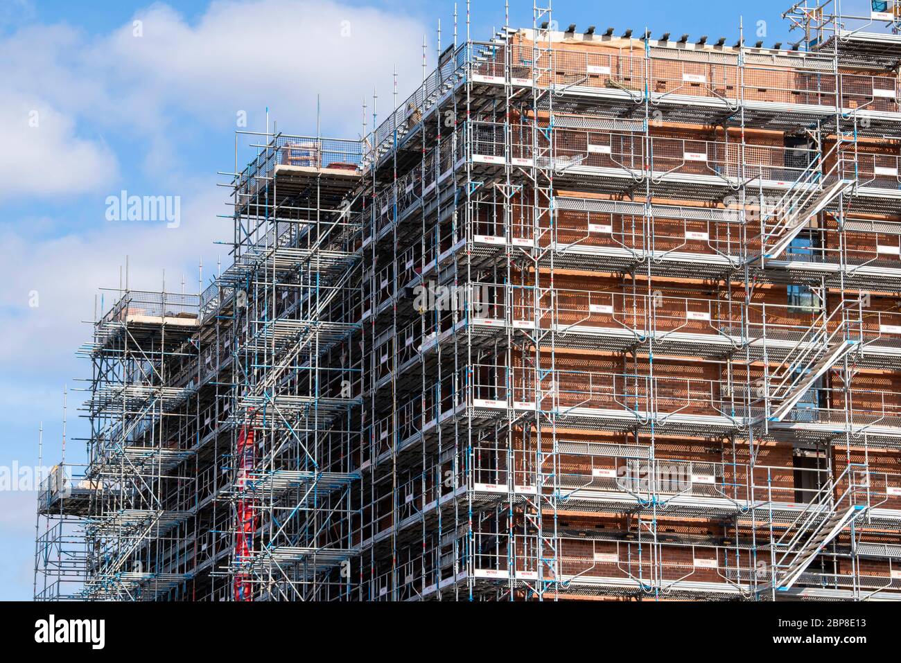 Morgan Sindall logement étudiant développement sur Station Street dans le centre ville de Nottingham, dans le tinghamshire Angleterre Royaume-Uni Banque D'Images