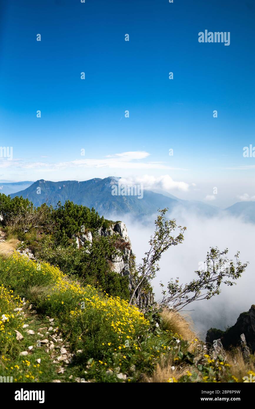 Pasubio - Strada delle 52 Gallerie - Vicenza - Alpes italiennes Banque D'Images