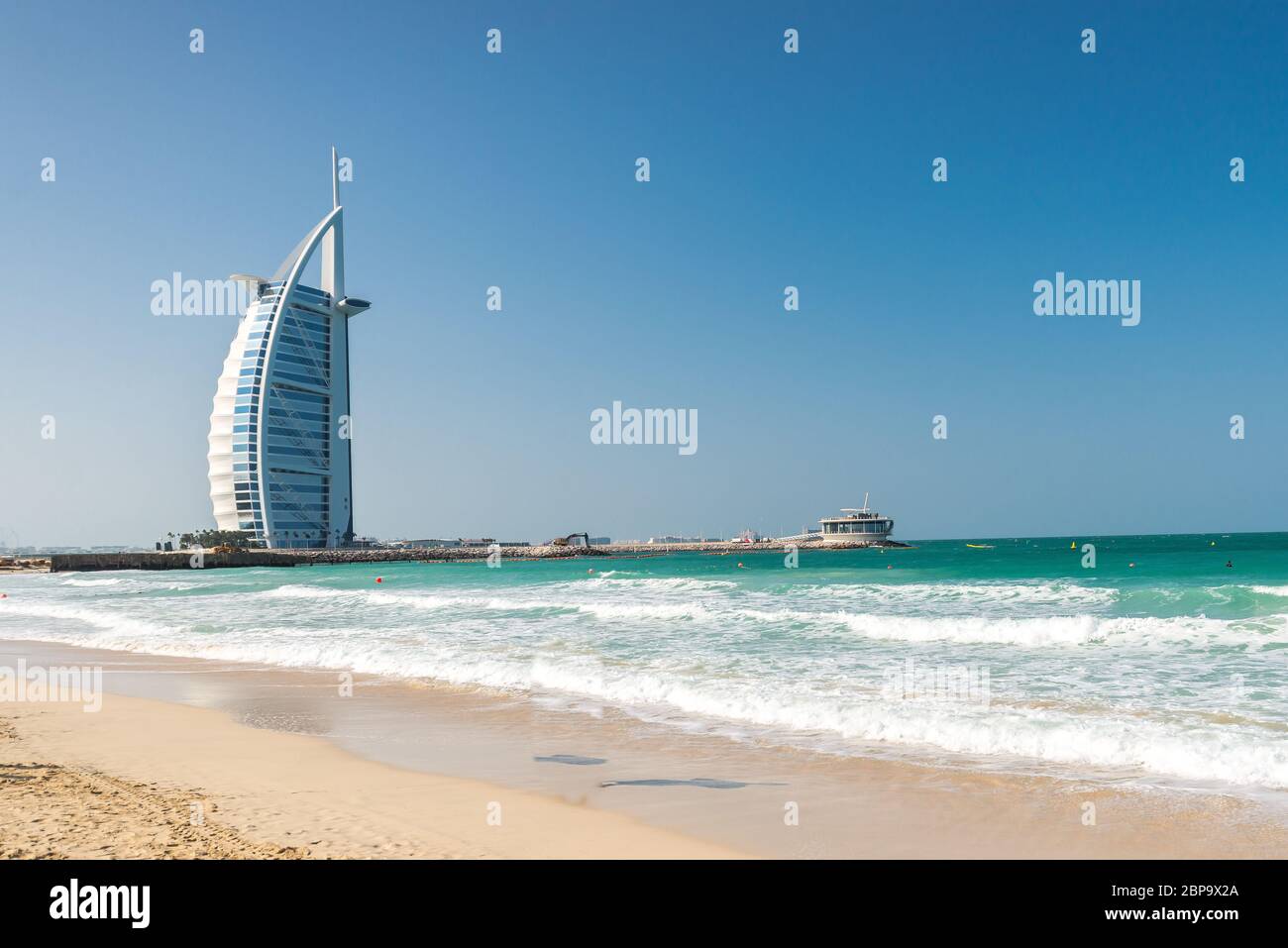 Burj al Arab Dubai Banque D'Images