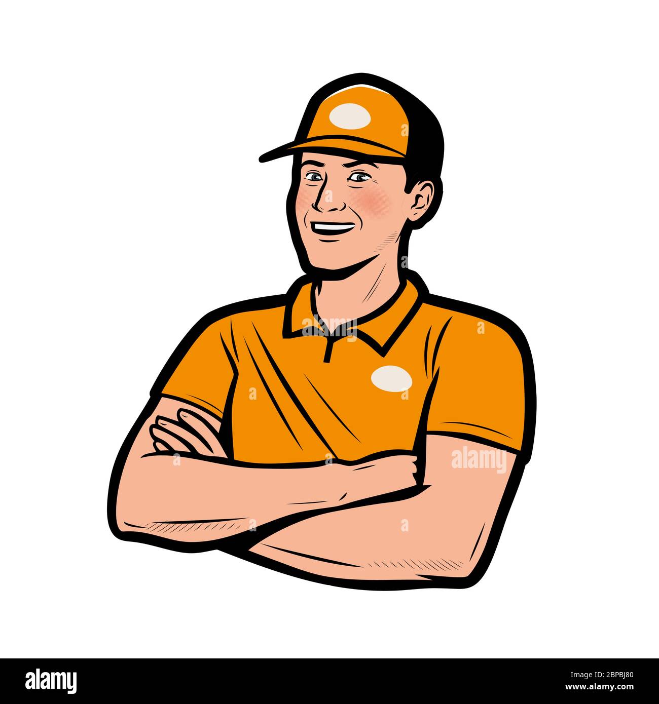 Logo du transporteur. Illustration du vecteur de service postal Illustration de Vecteur