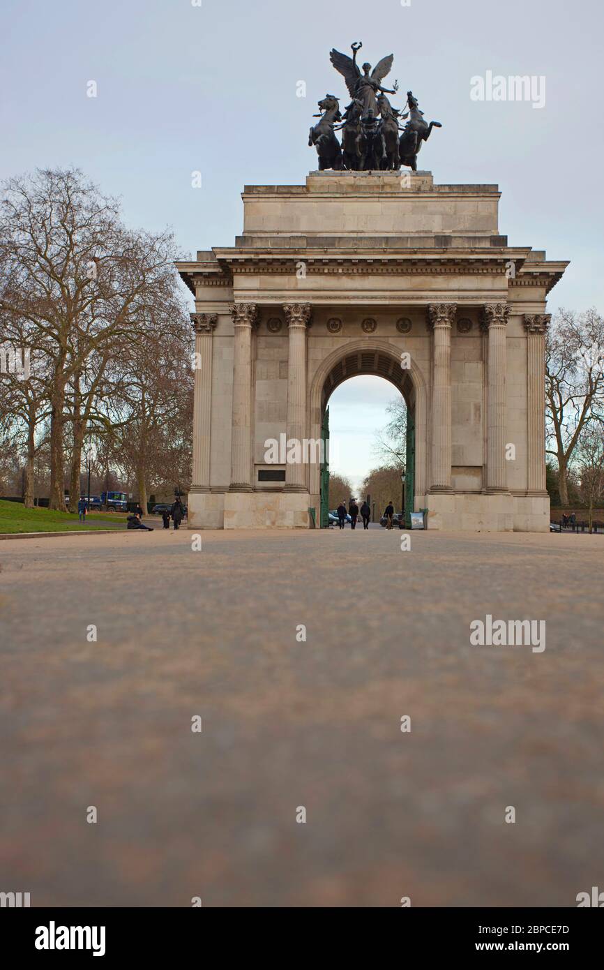 Royal Artillery Memorial, Hyde Park Corner, Hyde Park, Londres Banque D'Images
