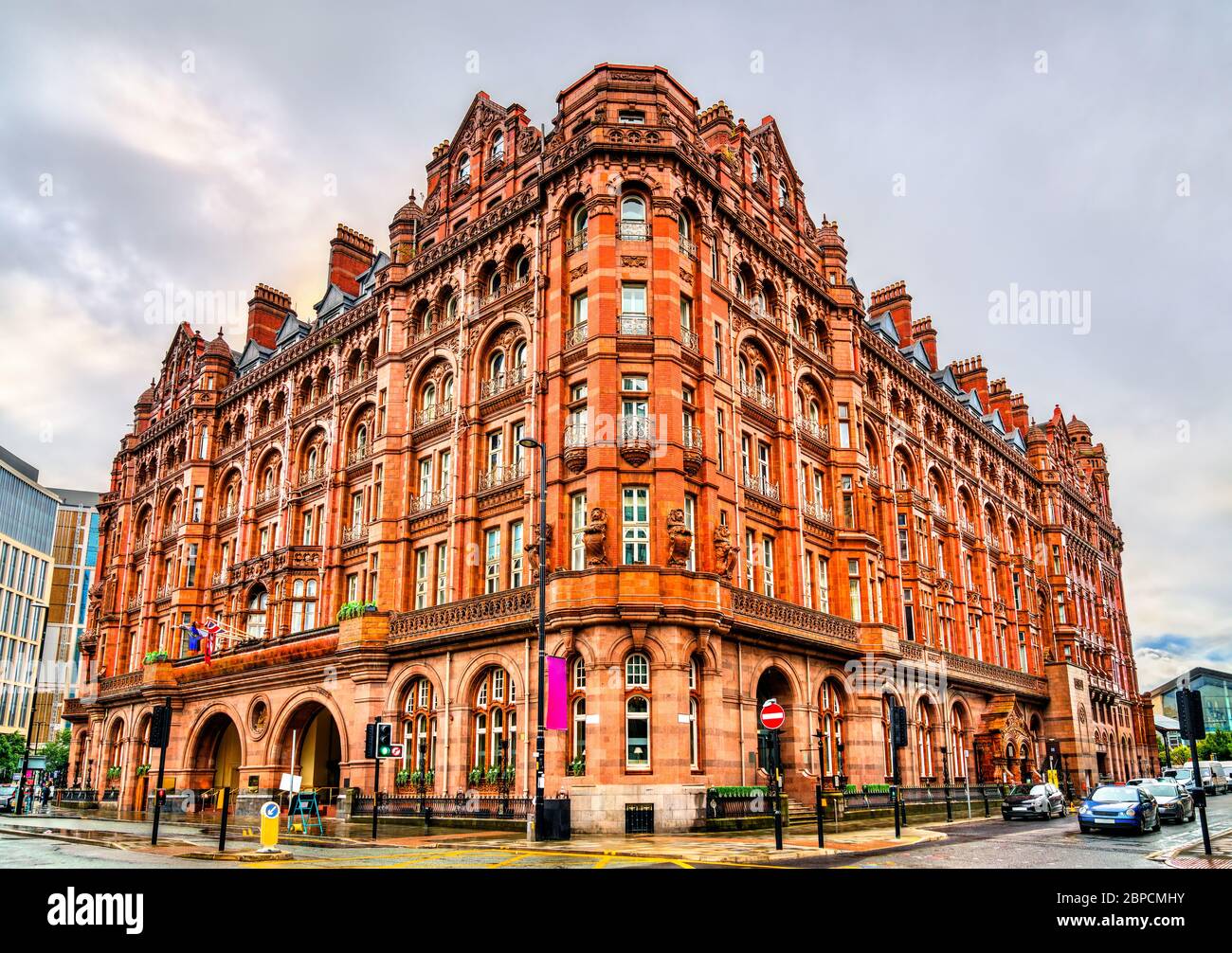 Architecture de Manchester en Angleterre Banque D'Images