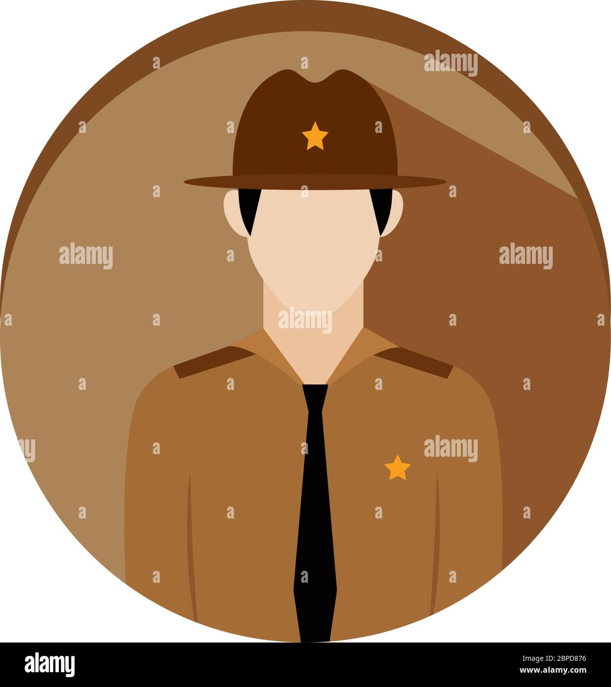 Park ranger badge Banque de photographies et d’images à haute ...