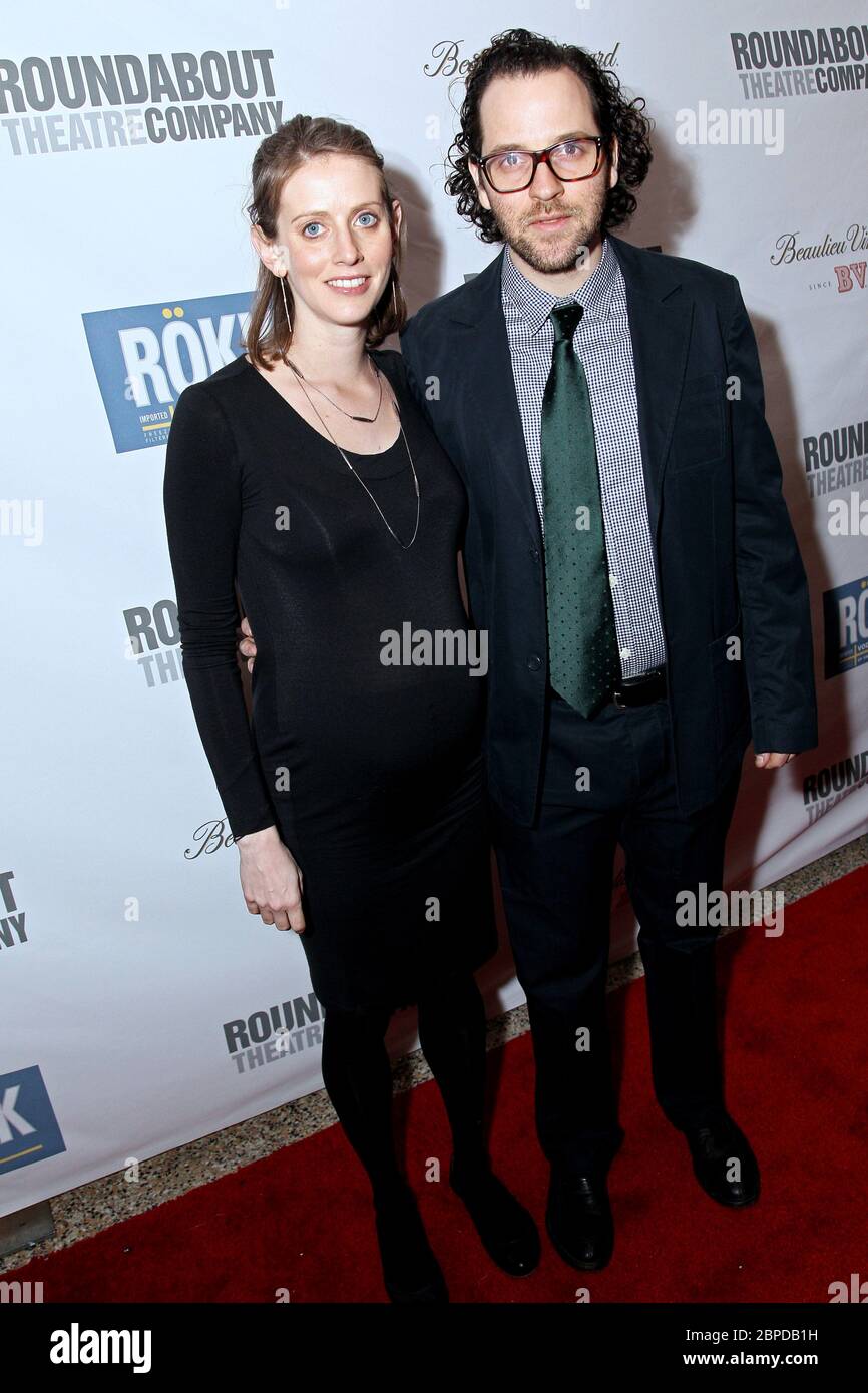 New York, NY, États-Unis. 12 mars 2012. Charlotte Parry, Sam Gold au Roundabout Theatre Company's Spring Gala 2012 à la Hammerstein Ballroom. Crédit : Steve Mack/Alay Banque D'Images
