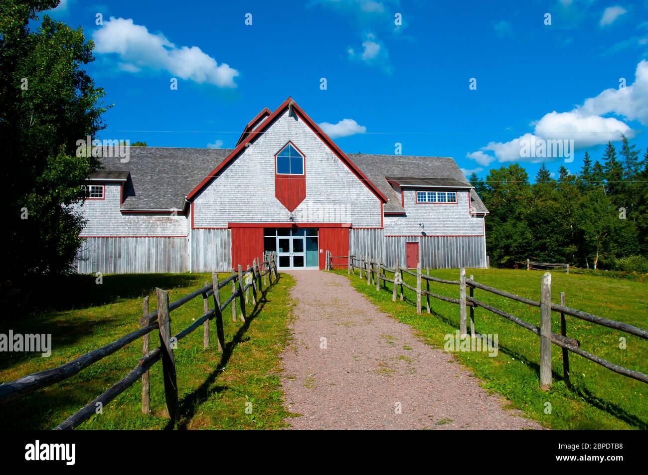 Village historique d'Orwell Corner - Pont Vernon - Canada Banque D'Images