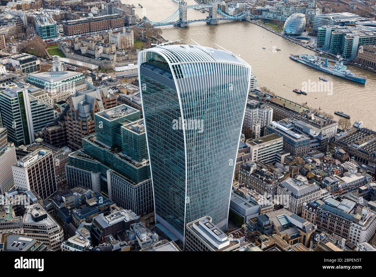 Sky Gardens Londres Banque D'Images