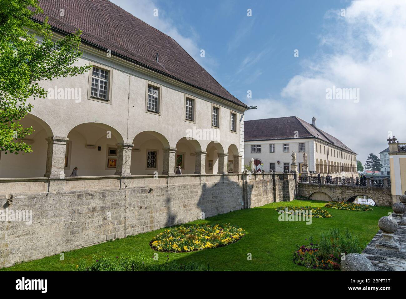 Impressions du célèbre monastère Kremsmuenster en haute-Autriche Banque D'Images