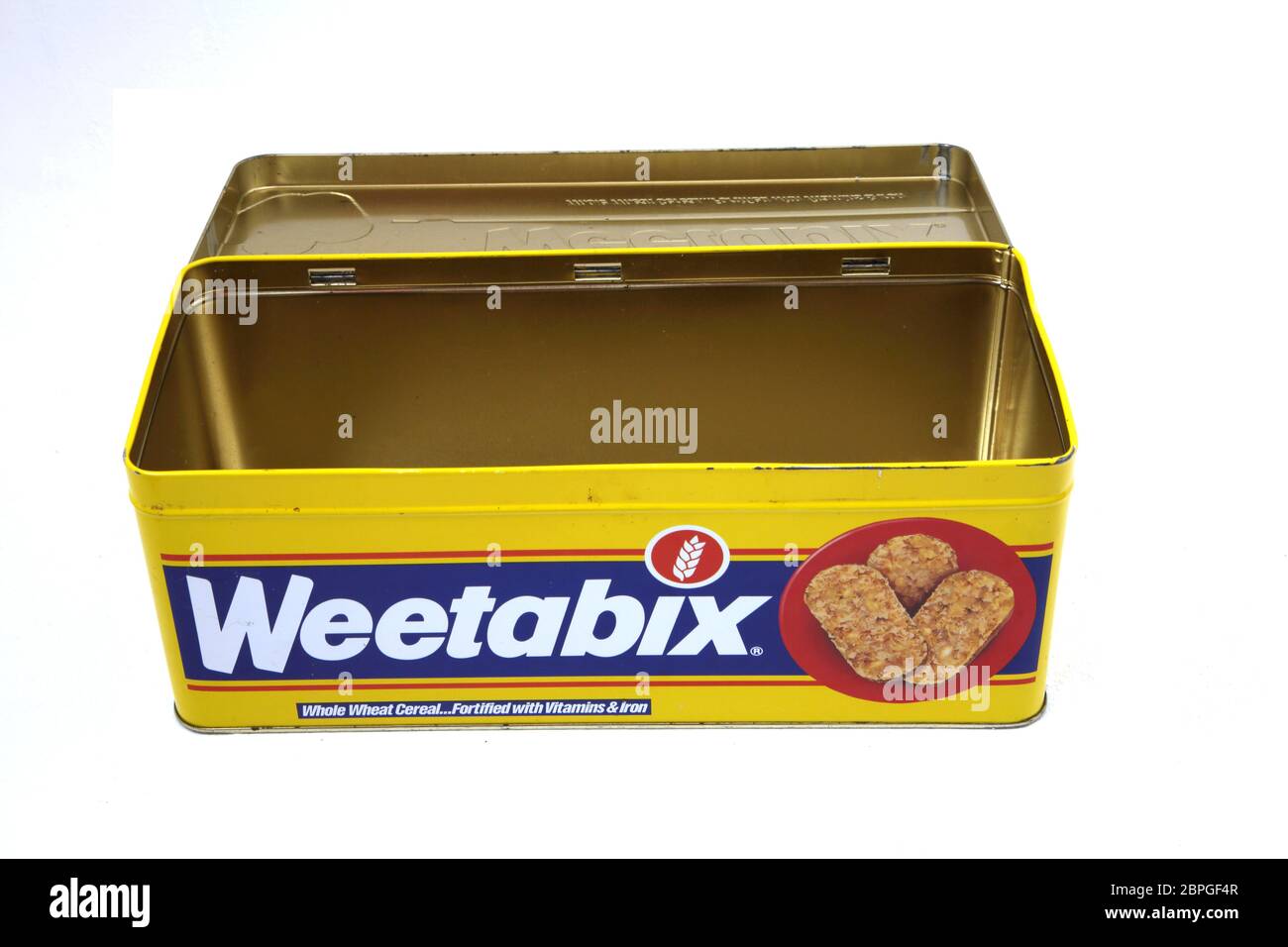 Étain Weetabix vintage Banque D'Images
