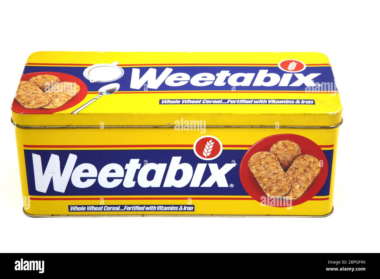 Étain Weetabix vintage Banque D'Images