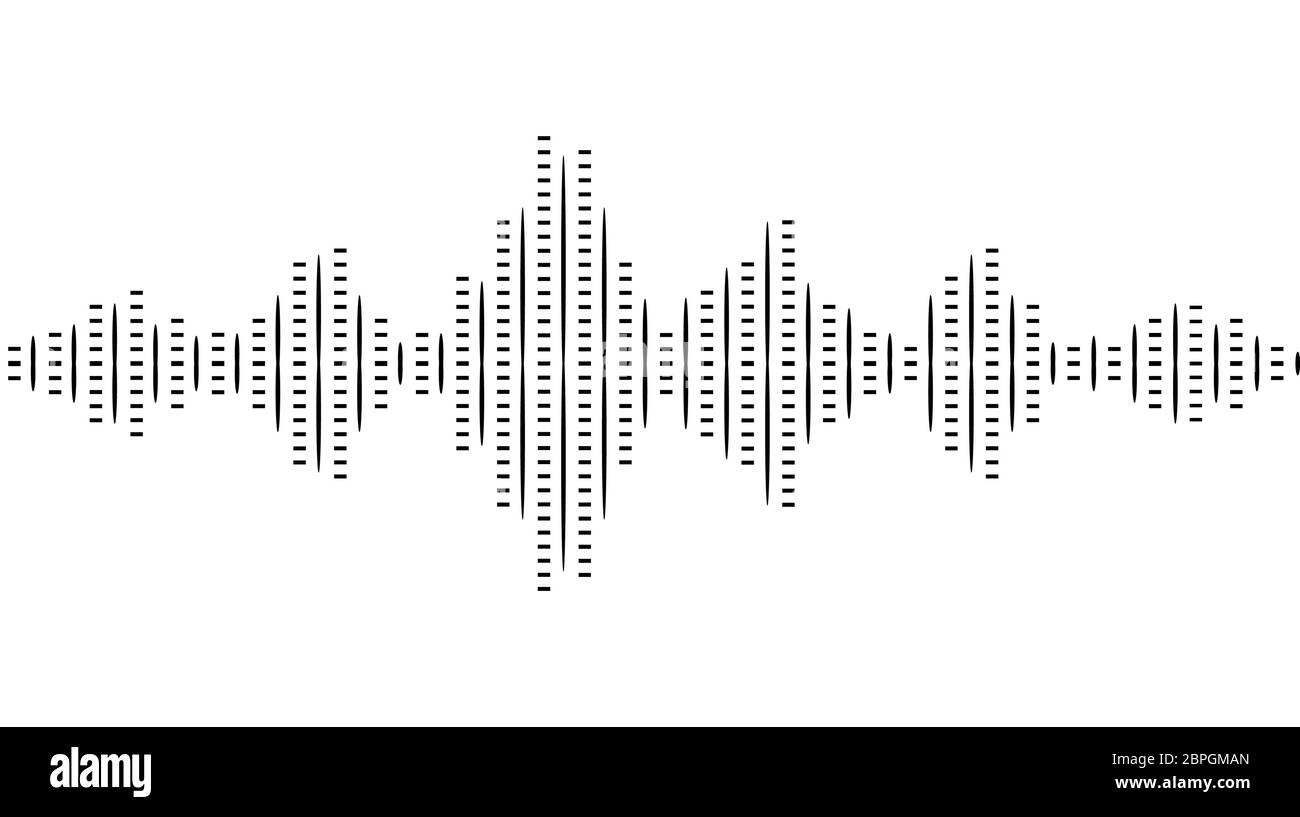 Égaliseur musical, réglages audio, graphiques numériques de piste audio. Calendrier financier, suivi des changes, tendances des taux de change. Linéaire large Illustration de Vecteur