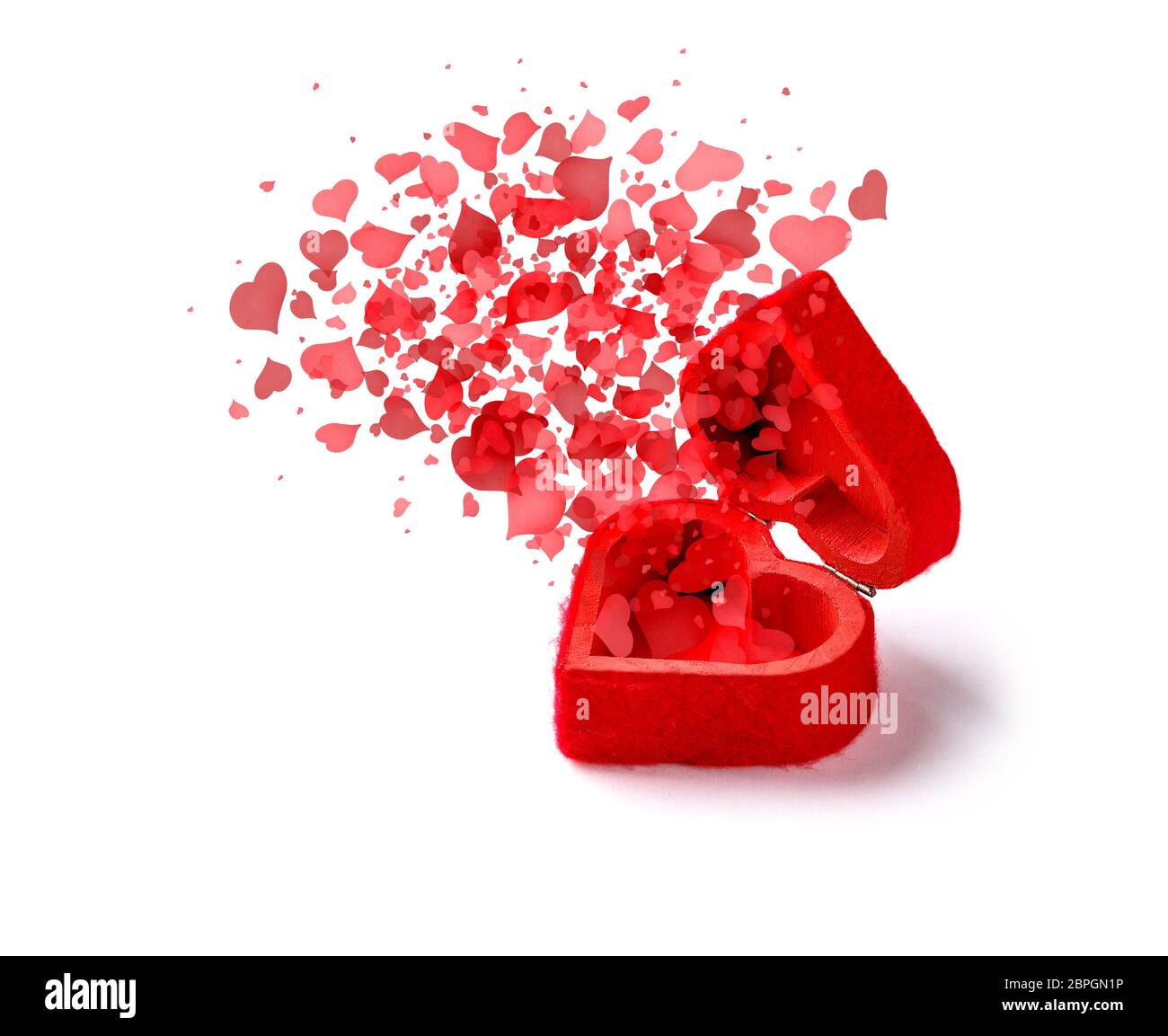 Concept romantique d'amour pour la Saint-Valentin Banque D'Images