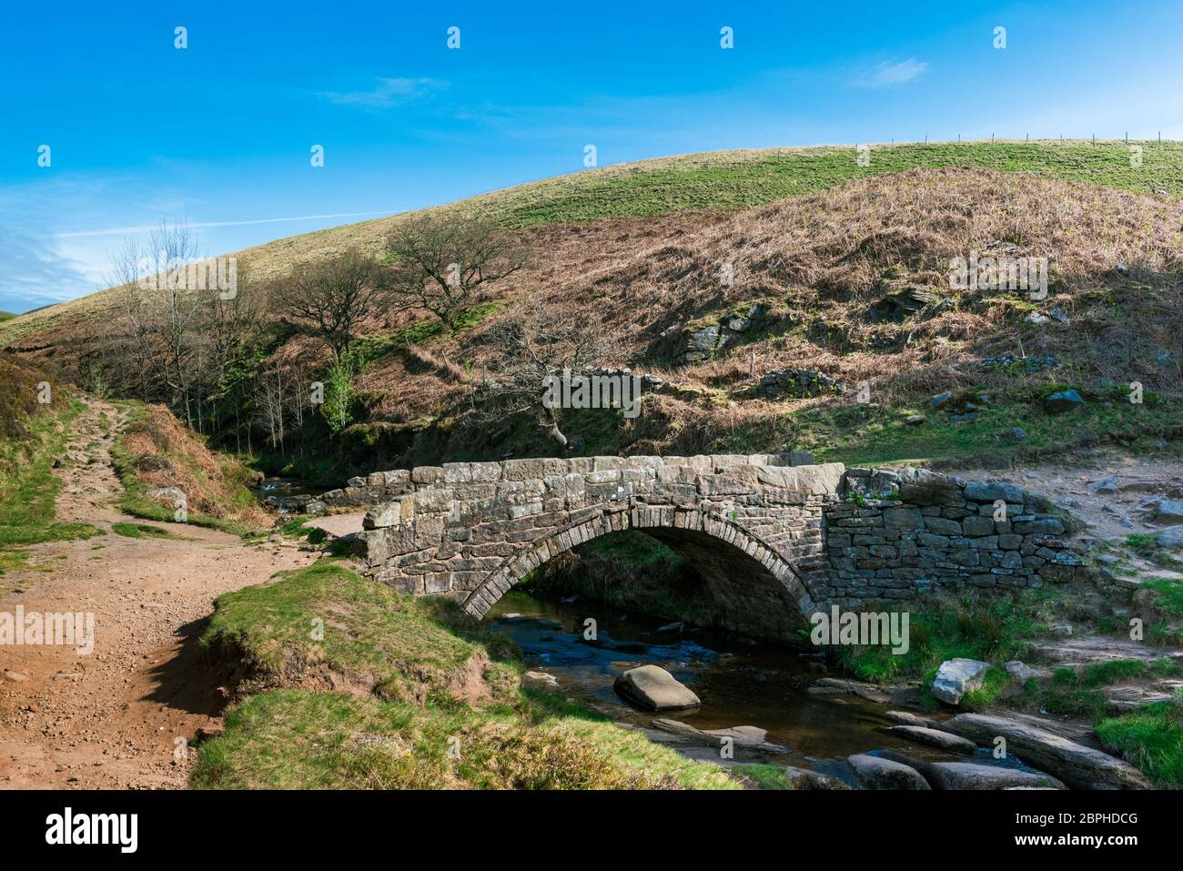 Three Shires Head, Ax Edge Moor, où se rencontrent Cheshire, Derbyshire et Staffordshire, Angleterre, Royaume-Uni Banque D'Images