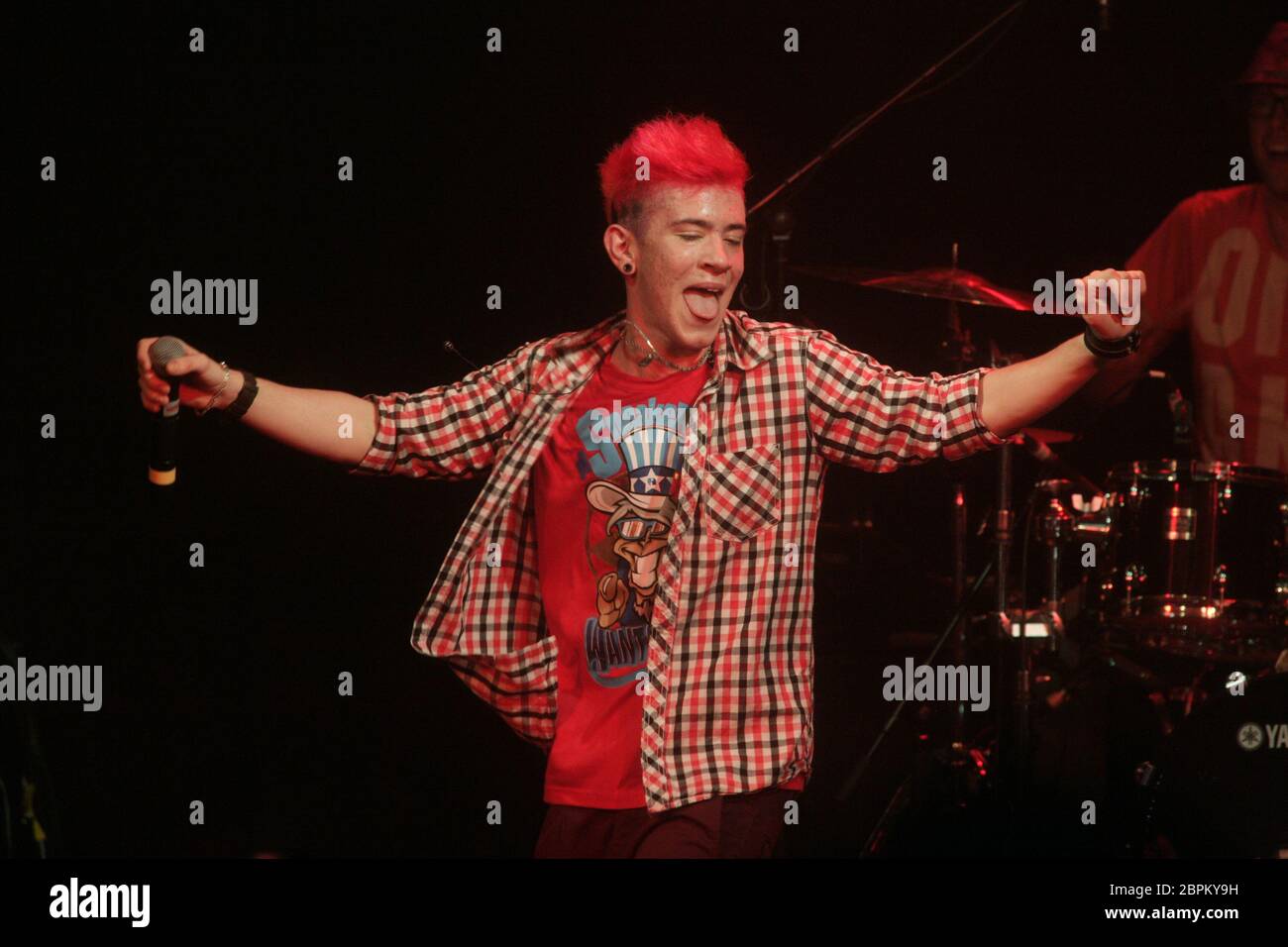 Daniele Negroni & Luca hänni - Merci à la visite des fans // Gloria Köln - Daniele Negroni // Daniele Negroni & Luca hänni - Merci à la visite des fans // Gloria Theatre Köln // 15.04.2013 Banque D'Images