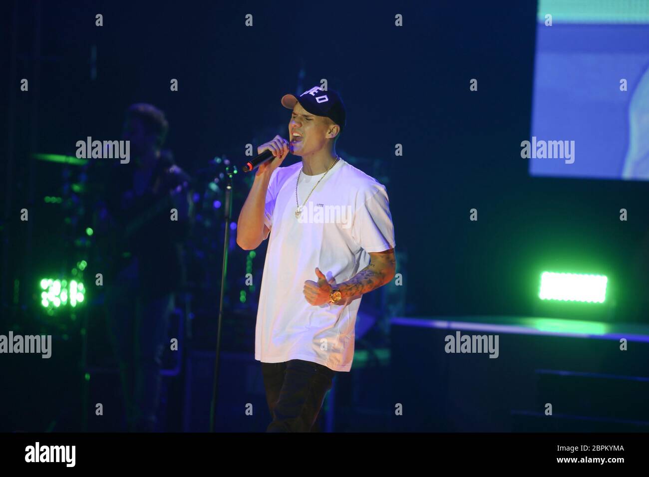 Pietro Lombardi et amis Konzert // Turbinenhalle Oberhausen Banque D'Images