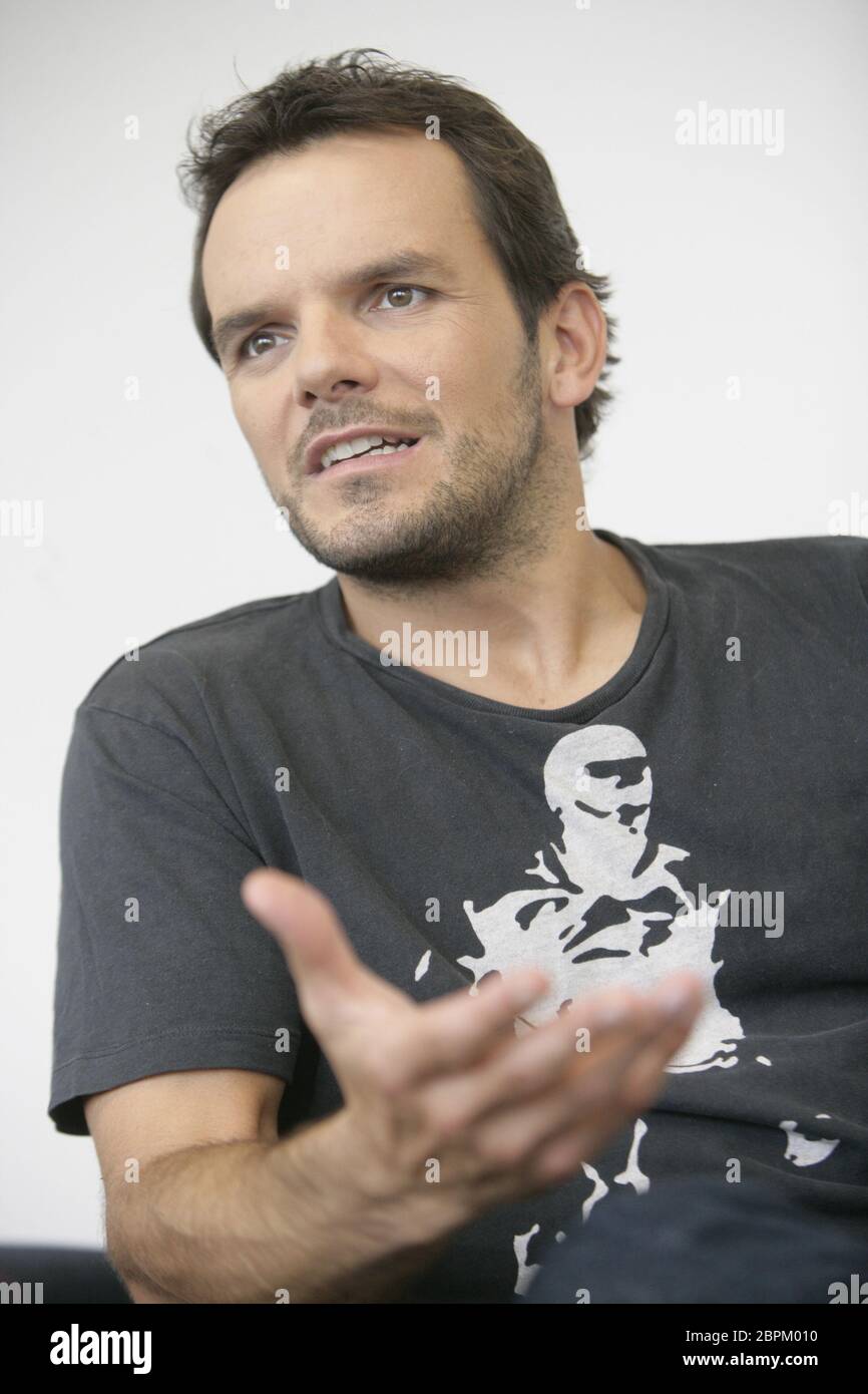 Steffen Henssler Interview - Interview mit TV-Koch Steffen Henssler.Interview mit TV-Koch Steffen Henssler. Banque D'Images