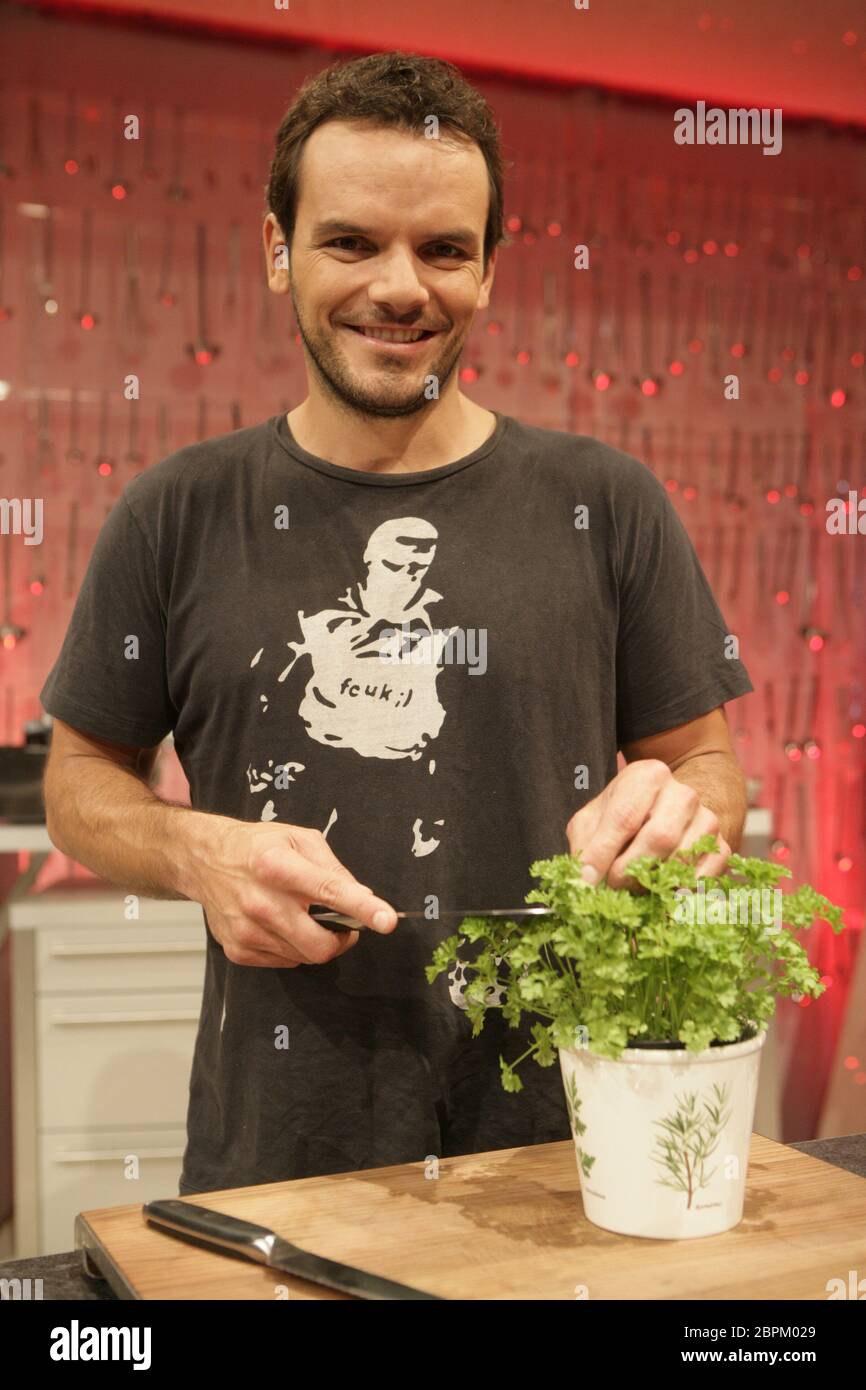 Steffen Henssler Interview - Interview mit TV-Koch Steffen Henssler.Interview mit TV-Koch Steffen Henssler. Banque D'Images