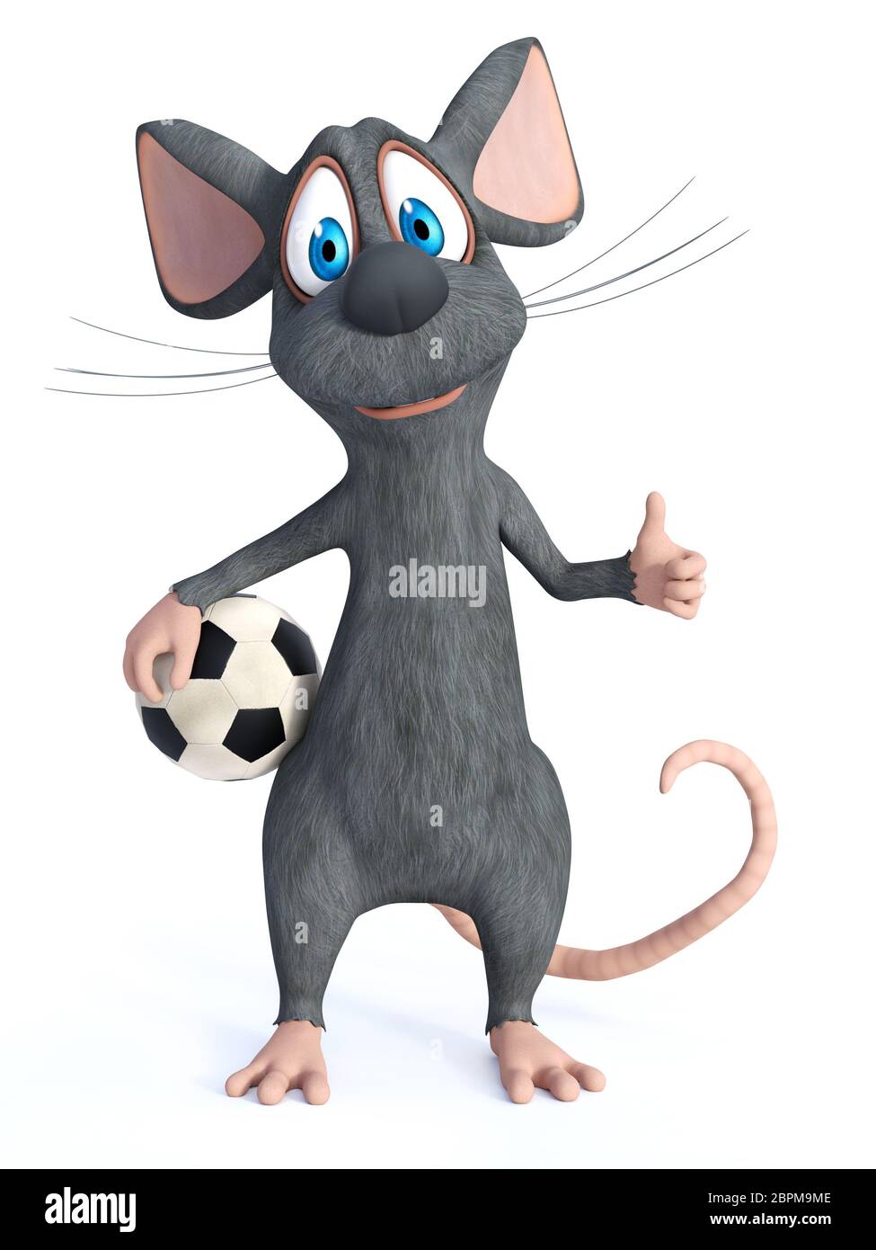 le-rendu-3d-d-un-sourire-mignon-cartoon-souris-posant-avec-un-ballon-de