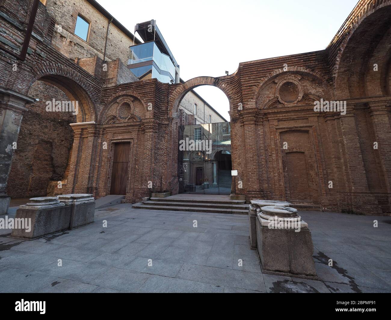 Château Castello di Rivoli à Rivoli, Italie Banque D'Images