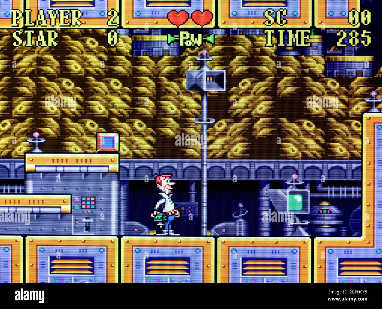 The Jetsons invasion of the Planet Pirates - SNES Super Nintendo - usage éditorial uniquement Banque D'Images